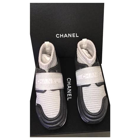 chanel sock trainers|Chanel shoes for women.